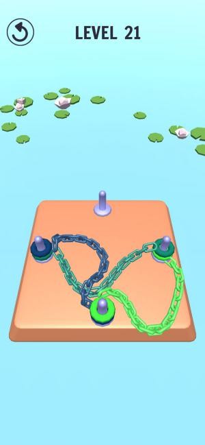 Go Knots 3D game gỡ rối dây xích gây nghiện