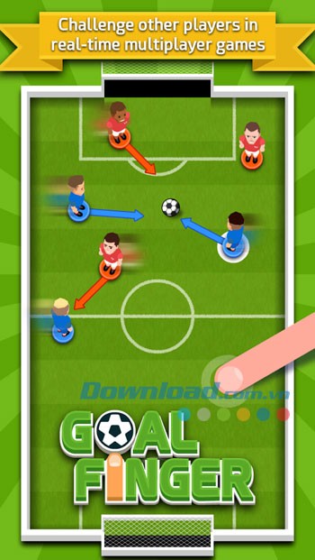 Giao diện trong game Goal Finger