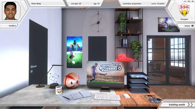 Goalgetter là game quản lý bóng đá sống động ở góc nhìn thứ nhất