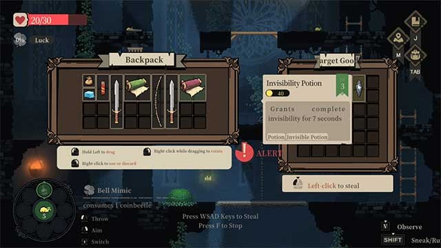 Đánh cắp các thánh tích bị phong ấn của Chúa Quỷ