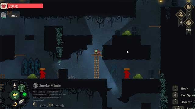 Sử dụng kỹ năng di chuyển khéo léo để tránh kẻ thù