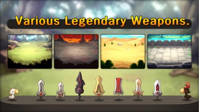 Rất nhiều trang thiết bị, vũ khí huyền thoại