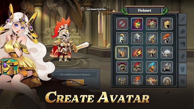 Tạo ra nhân vật anh hùng của riêng mình trong game God Sacrifice