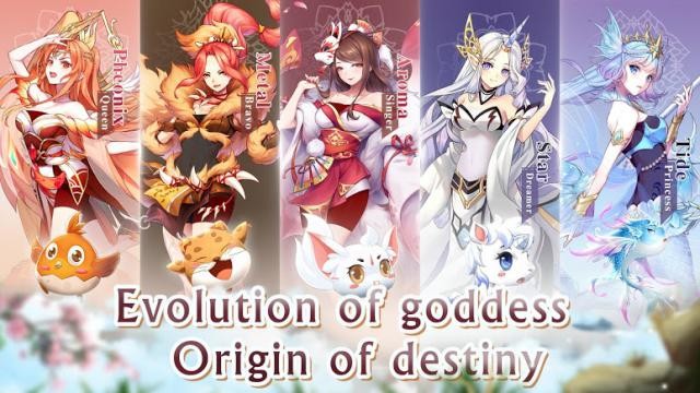 Phiêu lưu trong thế giới của Nữ thần và quái vật trong game Goddess MUA