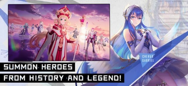 Triệu hồi các anh hùng huyền thoại, nhân vật cổ tích chiến đấu cùng bạn trong game Goddess of Genesis