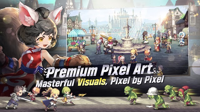 Đồ họa pixel nghệ thuật tạo ra bữa tiệc thị giác tuyệt vời