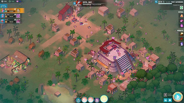 Xây dựng đế chế các vị thần hùng mạnh trong game God Hood