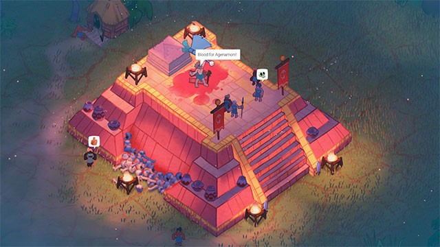 Xây dựng các công trình đền thờ, nơi diễn ra các nghi lễ vinh danh