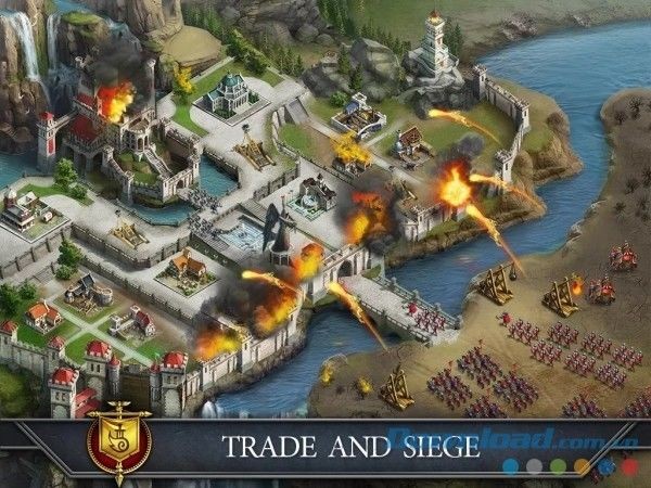 Game chiến thuật đỉnh cao trên mobile Gods and Glory: War for the Throne cho Android