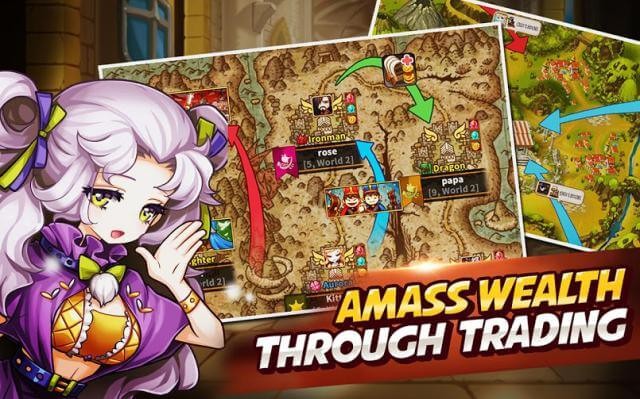 Tích cóp tài nguyên qua việc buôn bán, trao đổi