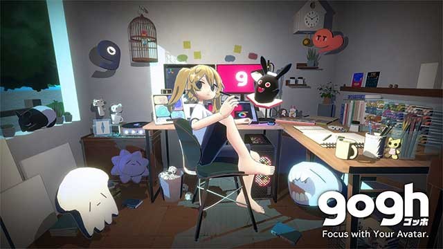 gogh: Focus with Your Avatar là game mô phỏng căn hộ ảo để làm việc và thư giãn