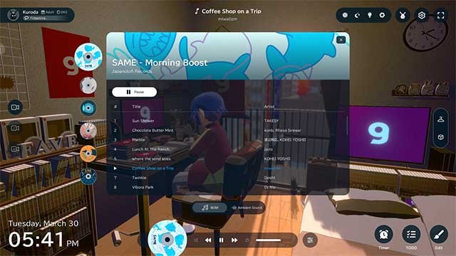 Thư giãn với danh sách nhạc Lofi tuyển chọn