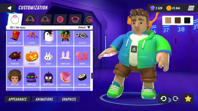 Tùy chỉnh nhân vật và lựa chọn vai trò bất kỳ trên sân - tiền đạo, hậu vệ hay thủ môn?