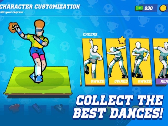 Thu thập các điệu nhảy ăn mừng thú vị