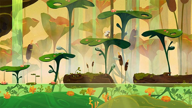 Phiêu lưu đi cảnh và giải đố trong game Gold Lining với đồ họa đẹp tự như tranh