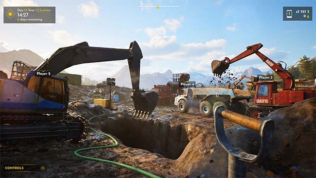 Sử dụng máy móc chuyên dụng để khai thác vàng, chế biến và bán ra thị trường với giá cao