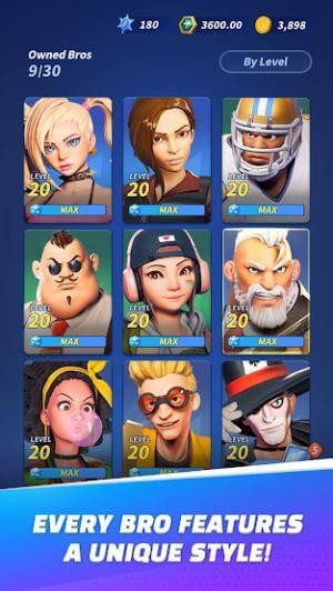 Golden Bros có các nhân vật sở hữu khả năng, phong cách độc đáo