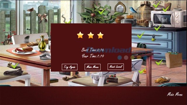 Hoàn thành màn chơi