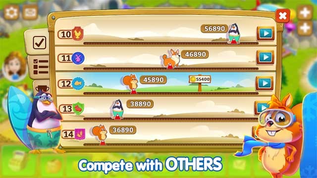 Tranh tài cùng người chơi khác để xem trang trại của ai phát triển hơn