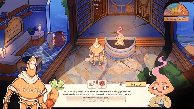 Xây dựng cộng đồng gồm 11 nhân vật đến từ 5 con tàu bay, tàu thủy ghé thăm hòn đảo Golembert