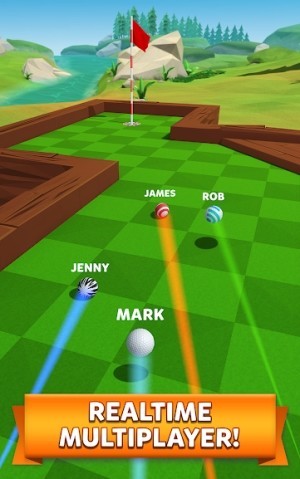 Game đánh golf nhiều người chơi thời gian thực Golf Battle