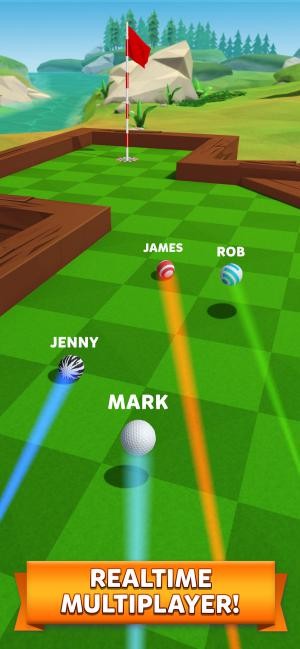 Golf Battle là game đánh golf nhiều người chơi hấp dẫn trên di động