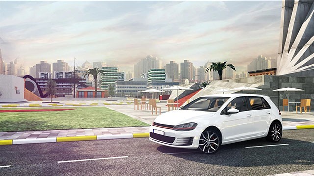 Lái 1 trong 8 mẫu xe đua độc đáo thuộc dòng Golf Series của nhà Volkswagen