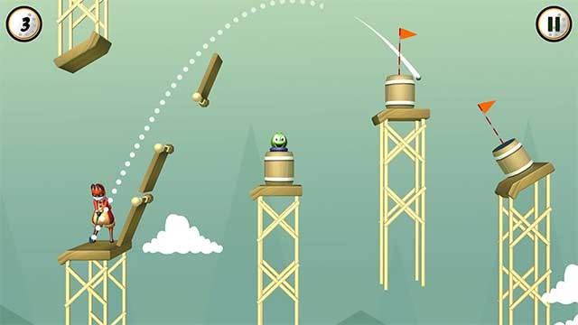 Vượt qua 100 màn chơi với số lượng lớn các thách thức vui nhộn