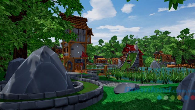 Sân golf tùy biến