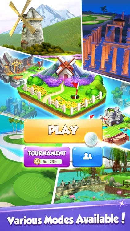 Golf Rival có nhiều chế độ khác nhau