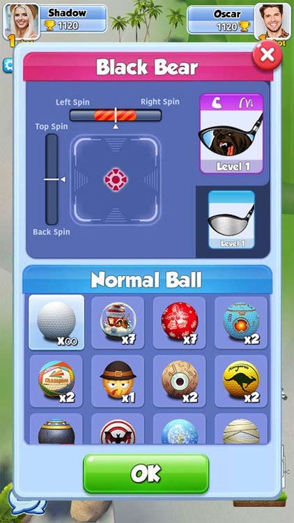 Golf Rival có cơ chế điều khiển đơn giản và cung cấp hướng dẫn chi tiết