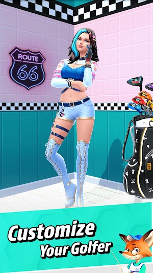 Tùy chỉnh diện mạo golf thủ của bạn