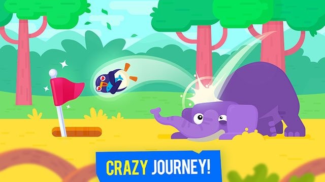 Thực hiện hành trình thú vị đưa cánh cụt vào lỗ