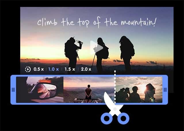 Chỉnh sửa đơn giản trong dòng thời gian và kiểm soát tốc độ