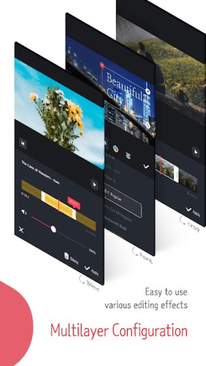 Các hiệu ứng chỉnh sửa khác nhau