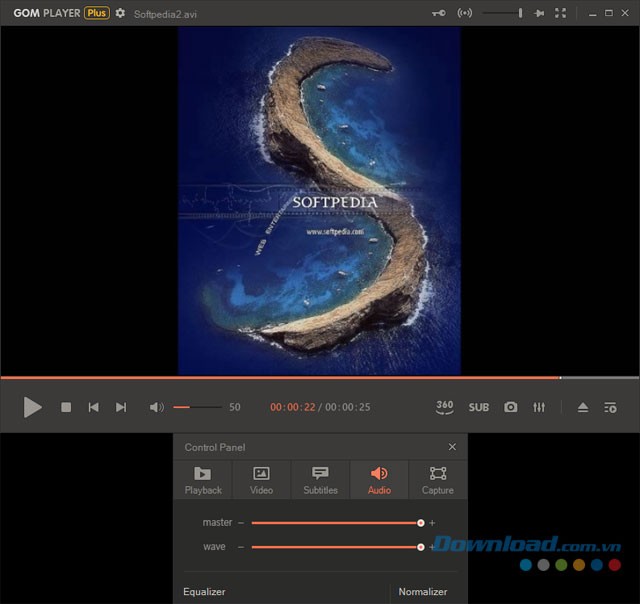Tùy chỉnh một số tính năng của ứng dụng phát video GOM Player Plus cho máy tính