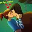 Good Night Kiss - Chơi game hôn bạn gái online