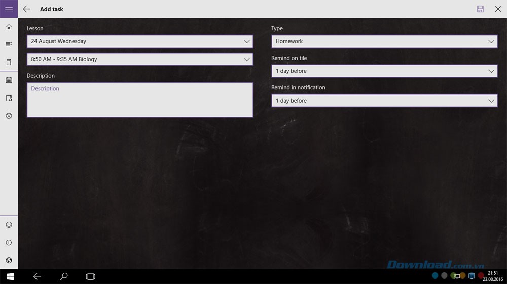 Thêm công việc mới