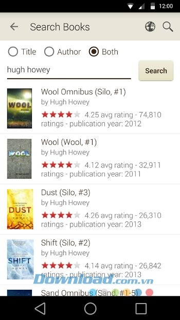 Tìm kiếm sách dế dàng hơn với Goodreads