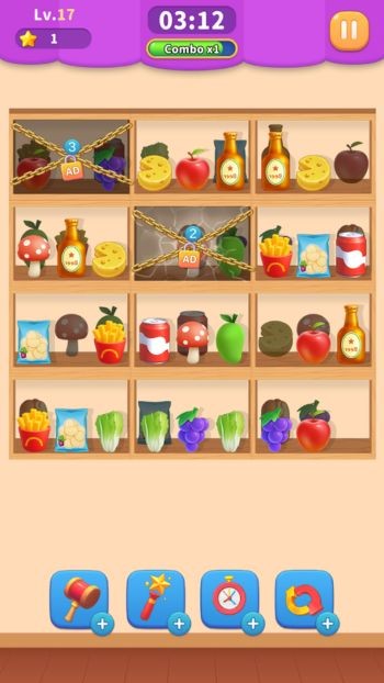 Phân loại đồ vật được thiết kế trực quan