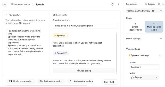 Trải nghiệm miễn phí nhiều mô hình mới nhất của Google