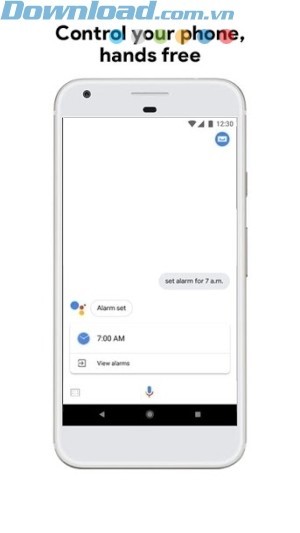 Điều khiển điện thoại bằng giọng nói, hoàn toàn rảnh tay