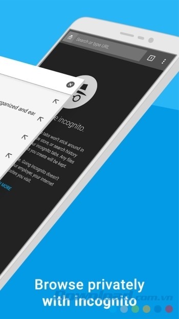 Duyệt web bảo mật hơn với tính năng ẩn danh trên Googe Chrome cho Android
