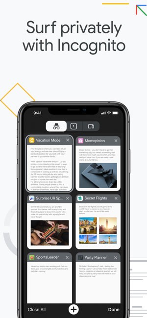 Chế độ duyệt web ẩn danh của Chrome