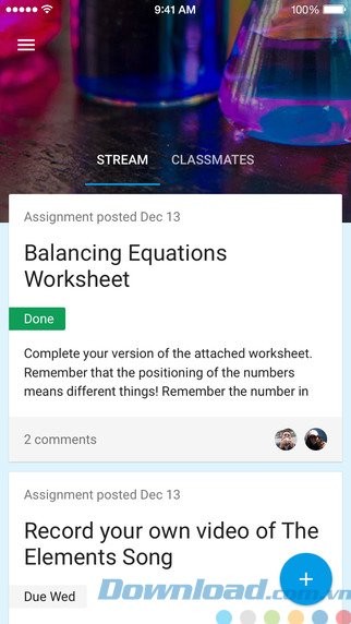 Lớp học thông minh trên di động