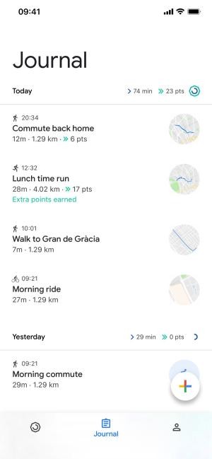Xem nhật ký tập luyện