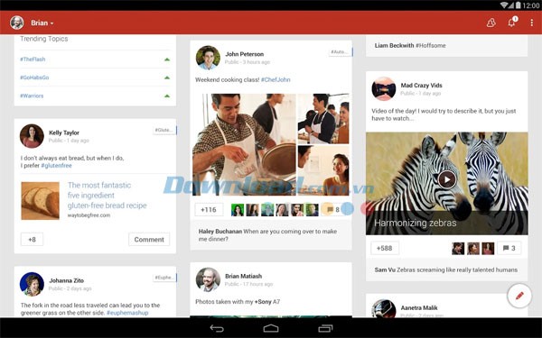 Google+ cho Android