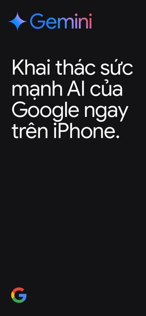 Google Gemini cho bạn khai thác sức mạnh AI của Google trên iPhone