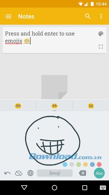 Nhập biểu tượng icon bằng các nét vẽ