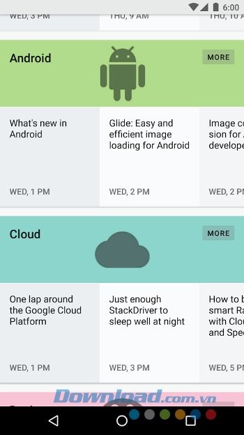 Theo dõi nội dung sự kiện trên Google I/O 2016